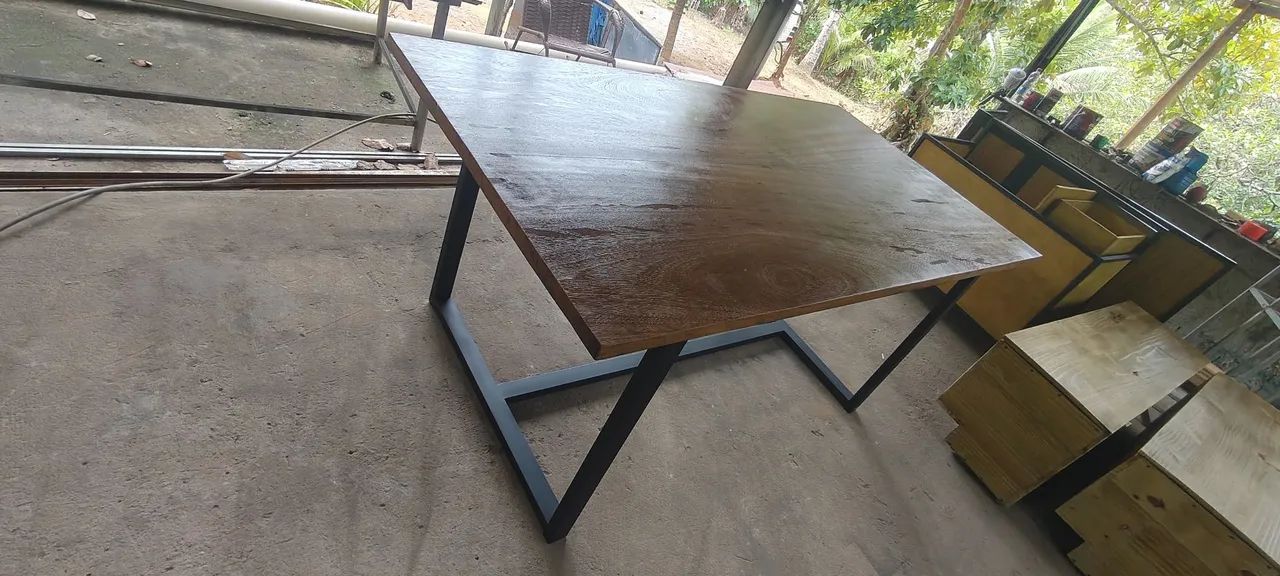 Mesa de Jantar em Madeira Maciça - Foto 4