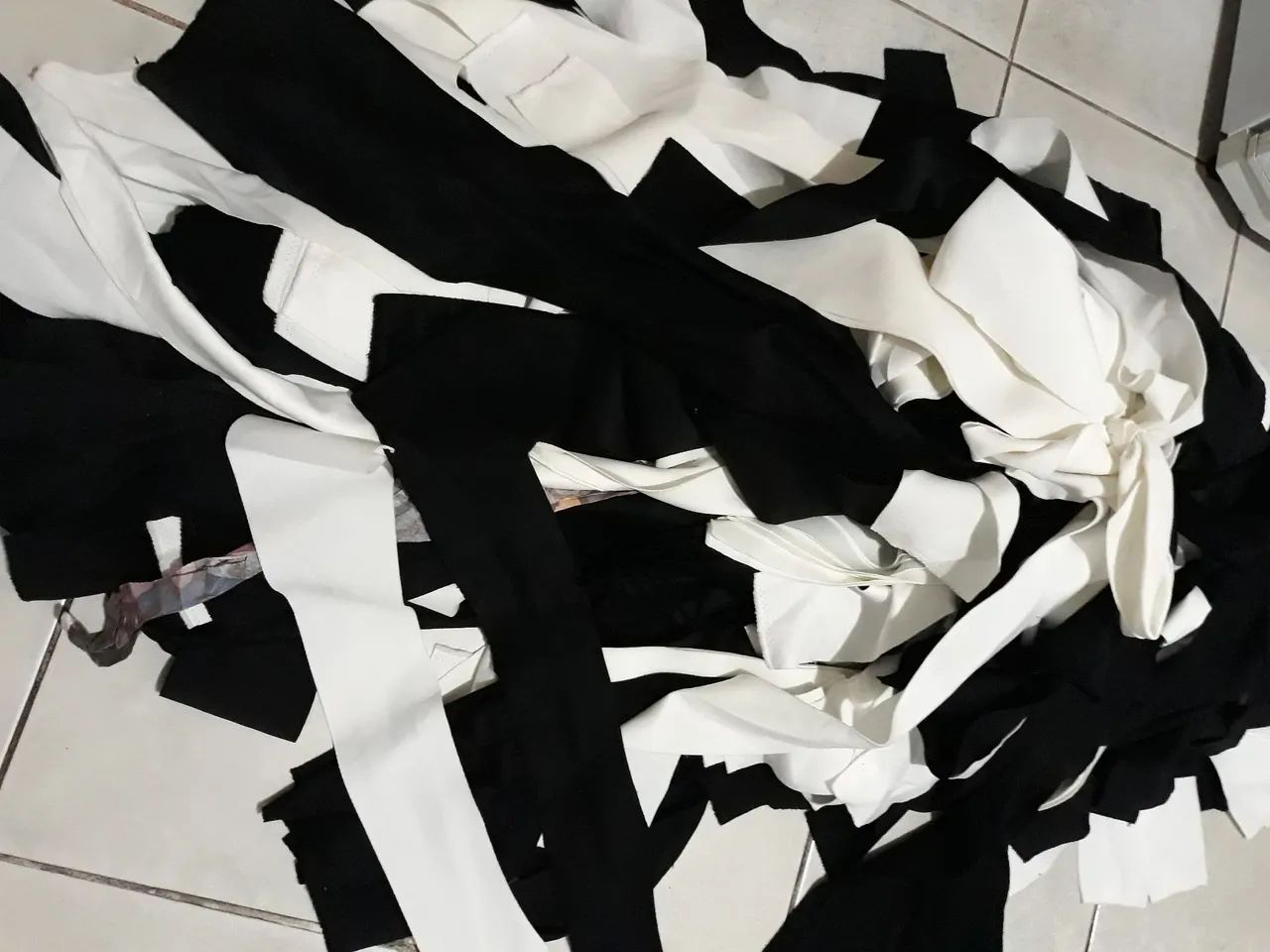 Tiras de tecido grosso - Foto 2