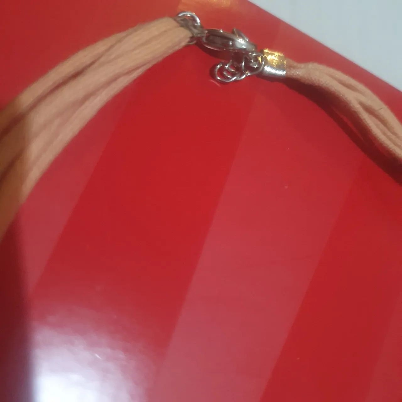 Colar de corda com pingente de pedra - Foto 4