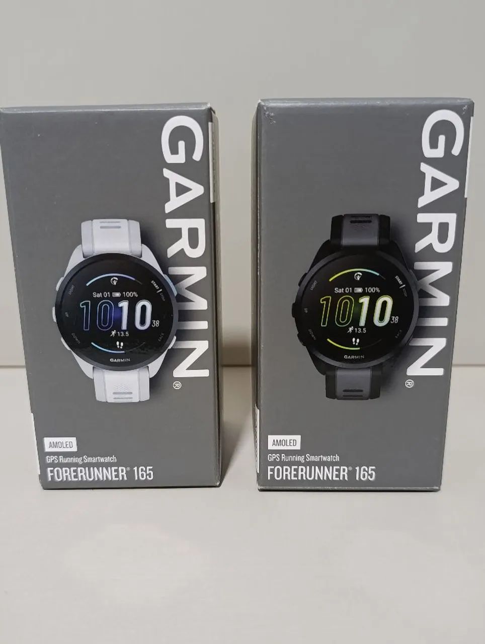 Relógio Garmin Forerunner 165 Amoled - Novo 