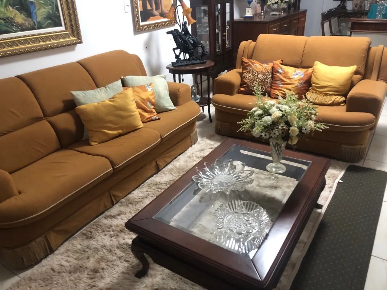 Sofá de 2 e 3 lugares