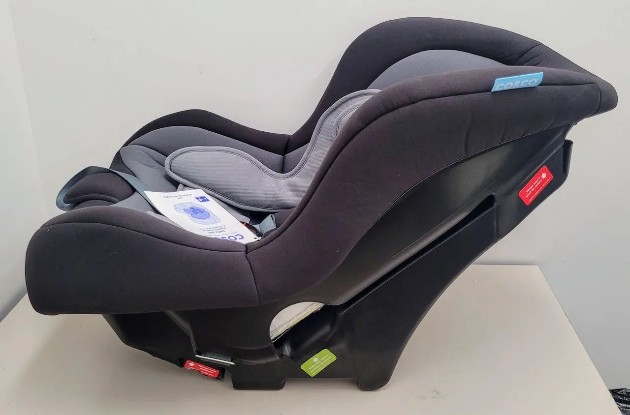 Cadeirinha infantil cinza para carro - Foto 3
