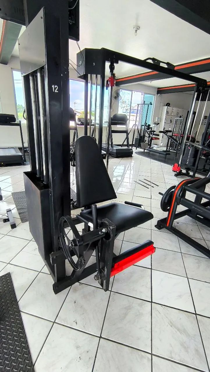 Cadeira extensora em pleno funcionamento!