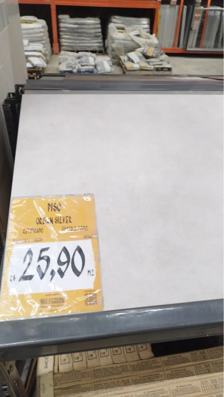 70m2 Piso Urban Silver 75x75 Retificado