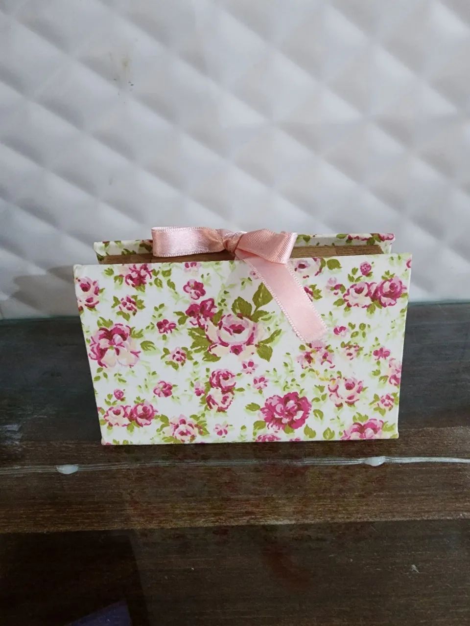 Porta cartões floral vintage - Foto 2