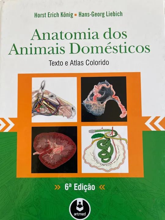 Livro Anatomia dos Animais Domésticos - 6ª edição