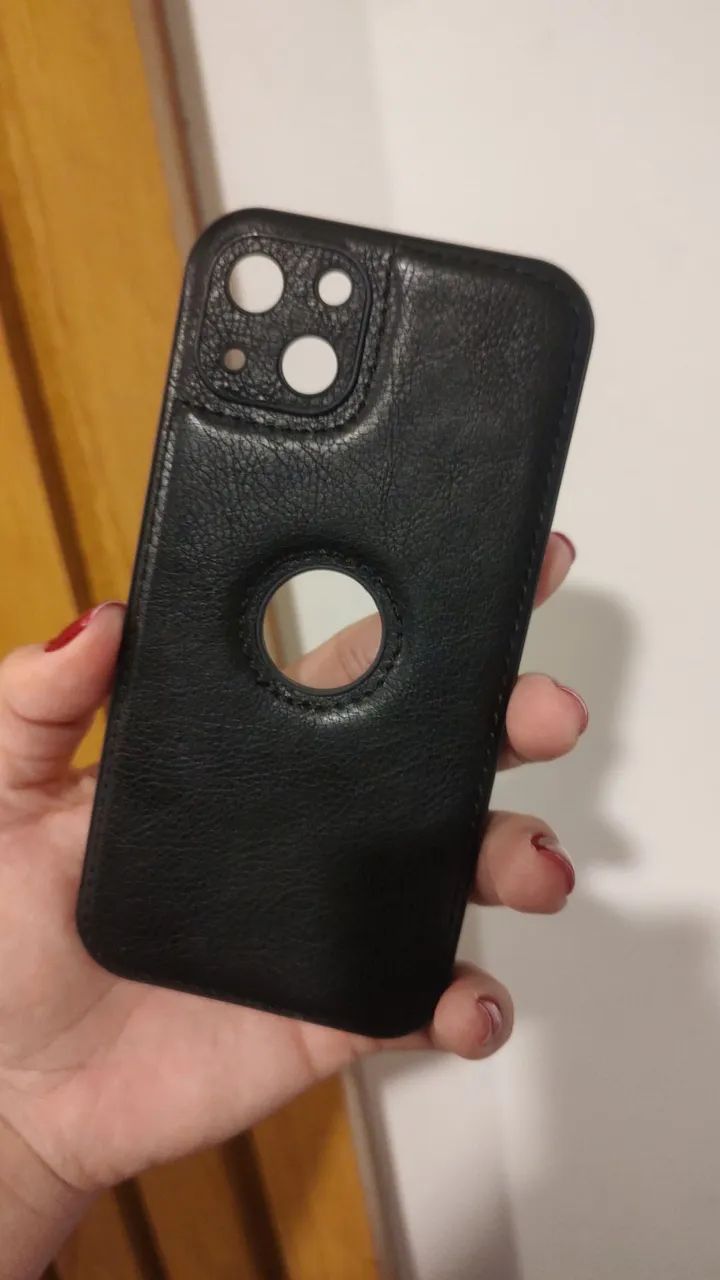 Capa de Couro para iPhone - Foto 5