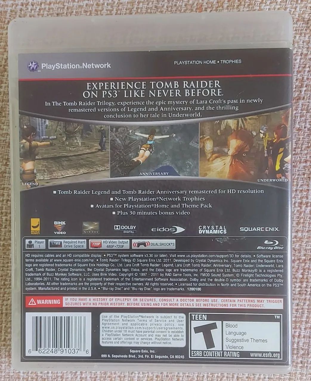 TOMB RAIDER TRILOGY PS3 - Foto 2