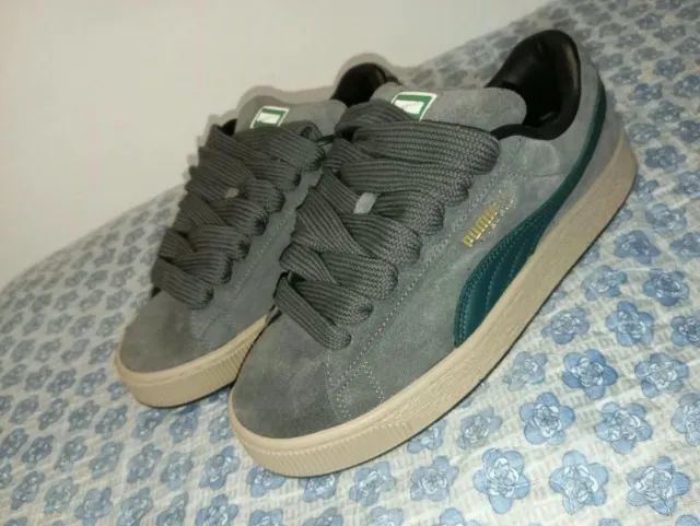 Puma Suede XL Cinza e Marrom