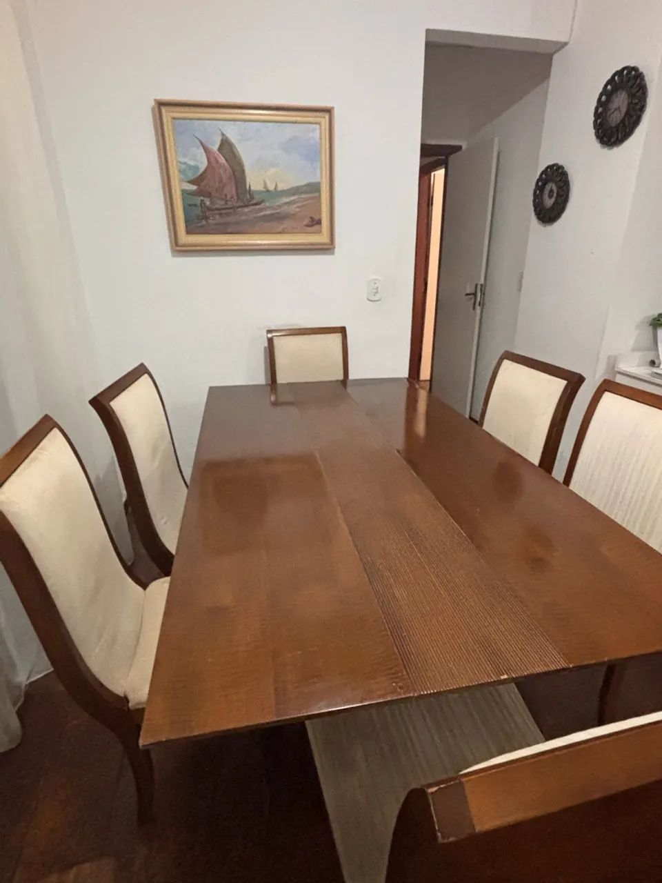 Mesa de Jantar com 6 cadeiras