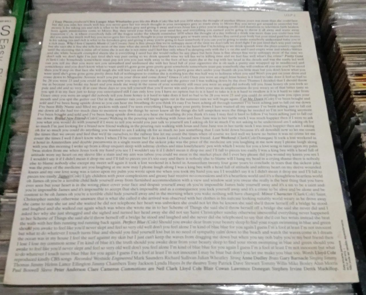 LP Lloyd Cole And The Commotions - Easy Peaces (1986) - Foto 3