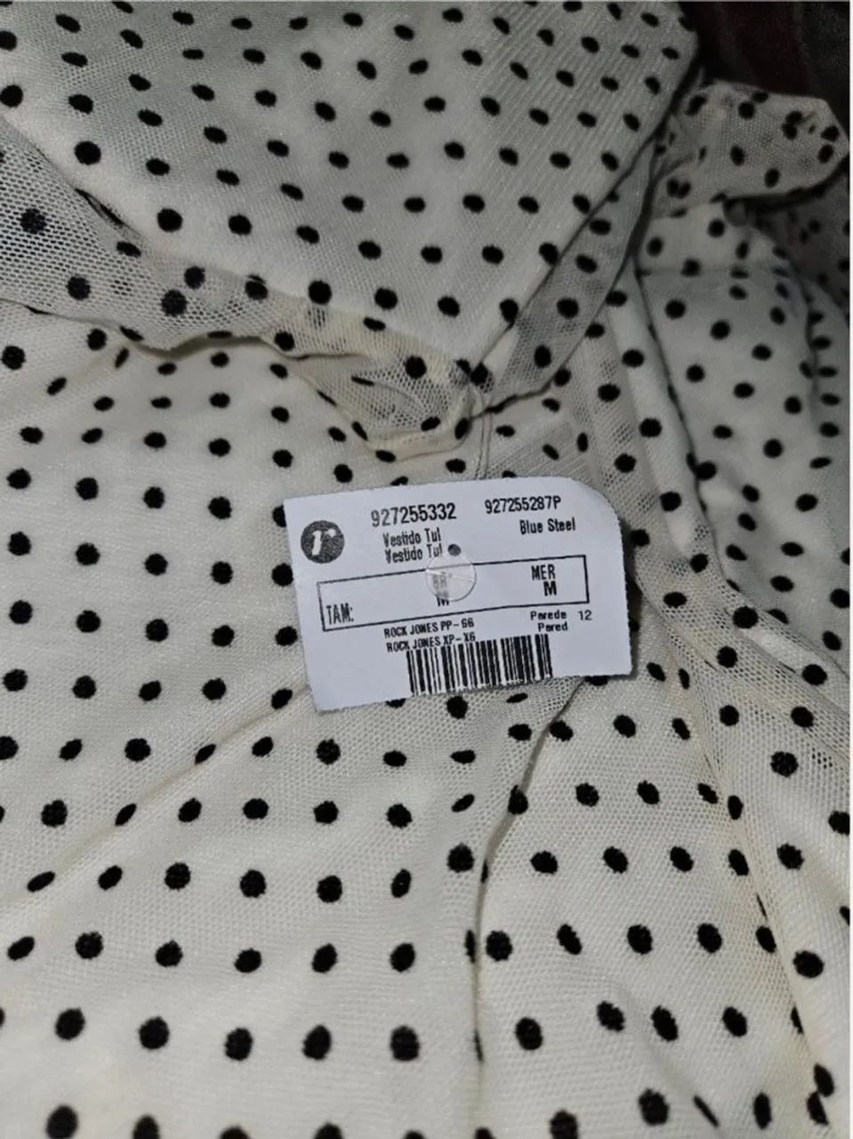 Vestido poá branco e preto M Renner - Foto 3