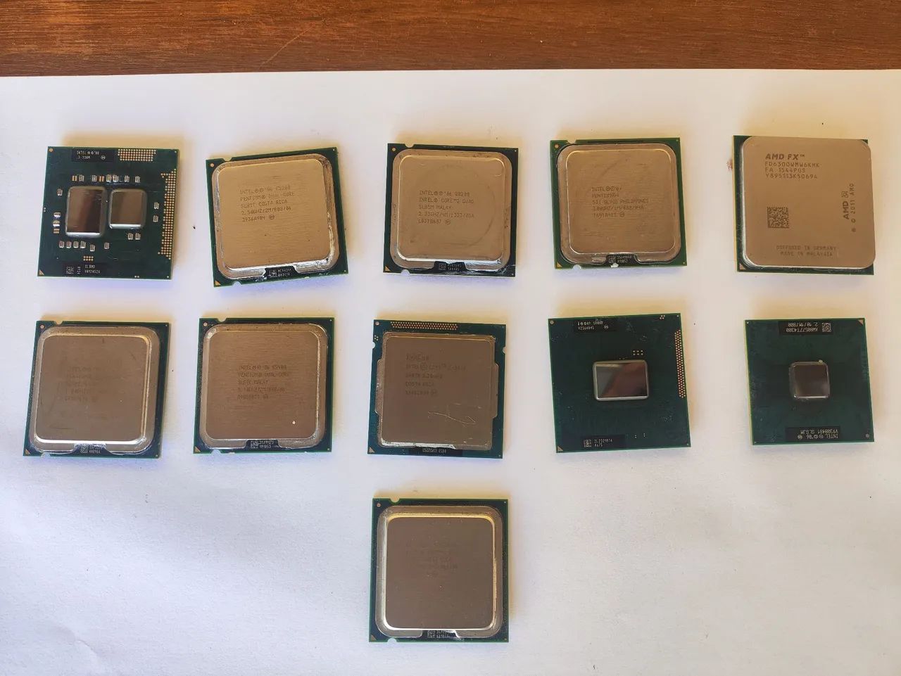 ?Lote 11 Processadores PC e Notebook