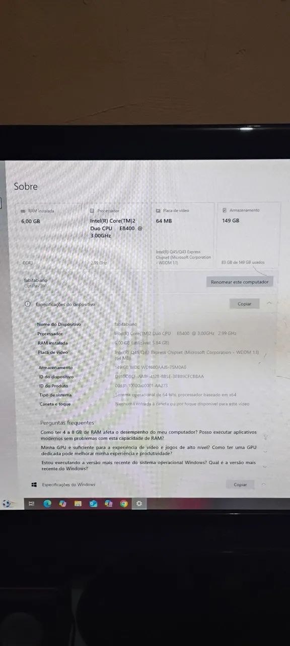 Vendo Pc completo em perfeito estado  - Foto 3