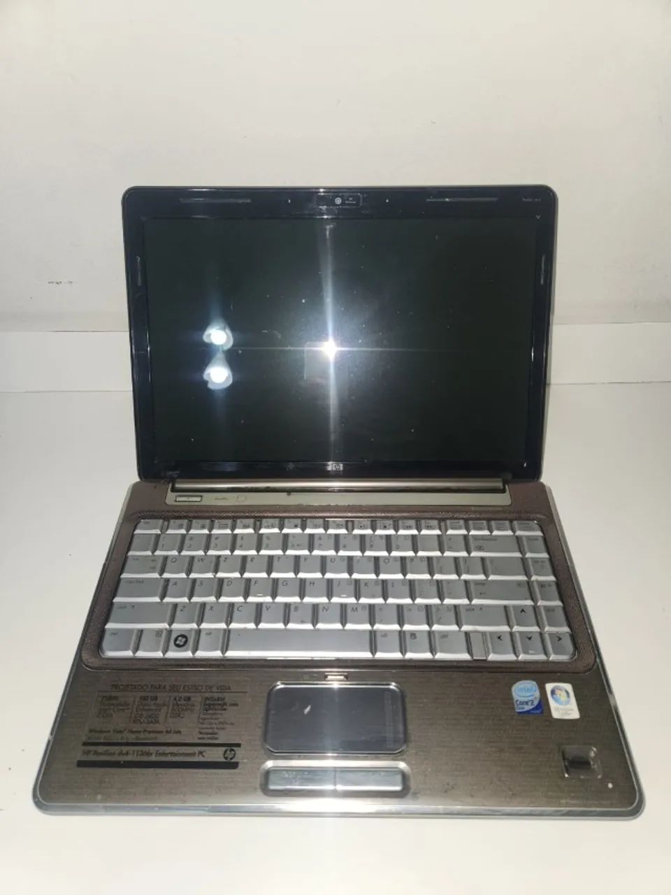 Carcaça completa DV4 1136br Processador Core2Duo - 4Gb DDR2 - Sem fonte/HD