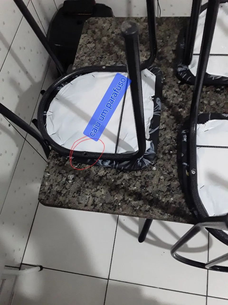 Mesa de cozinha de mármore  - Foto 2