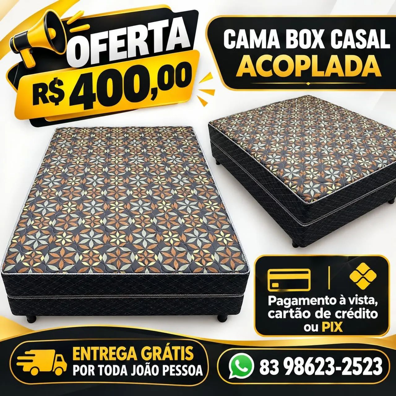Box casal  entrega imediata 