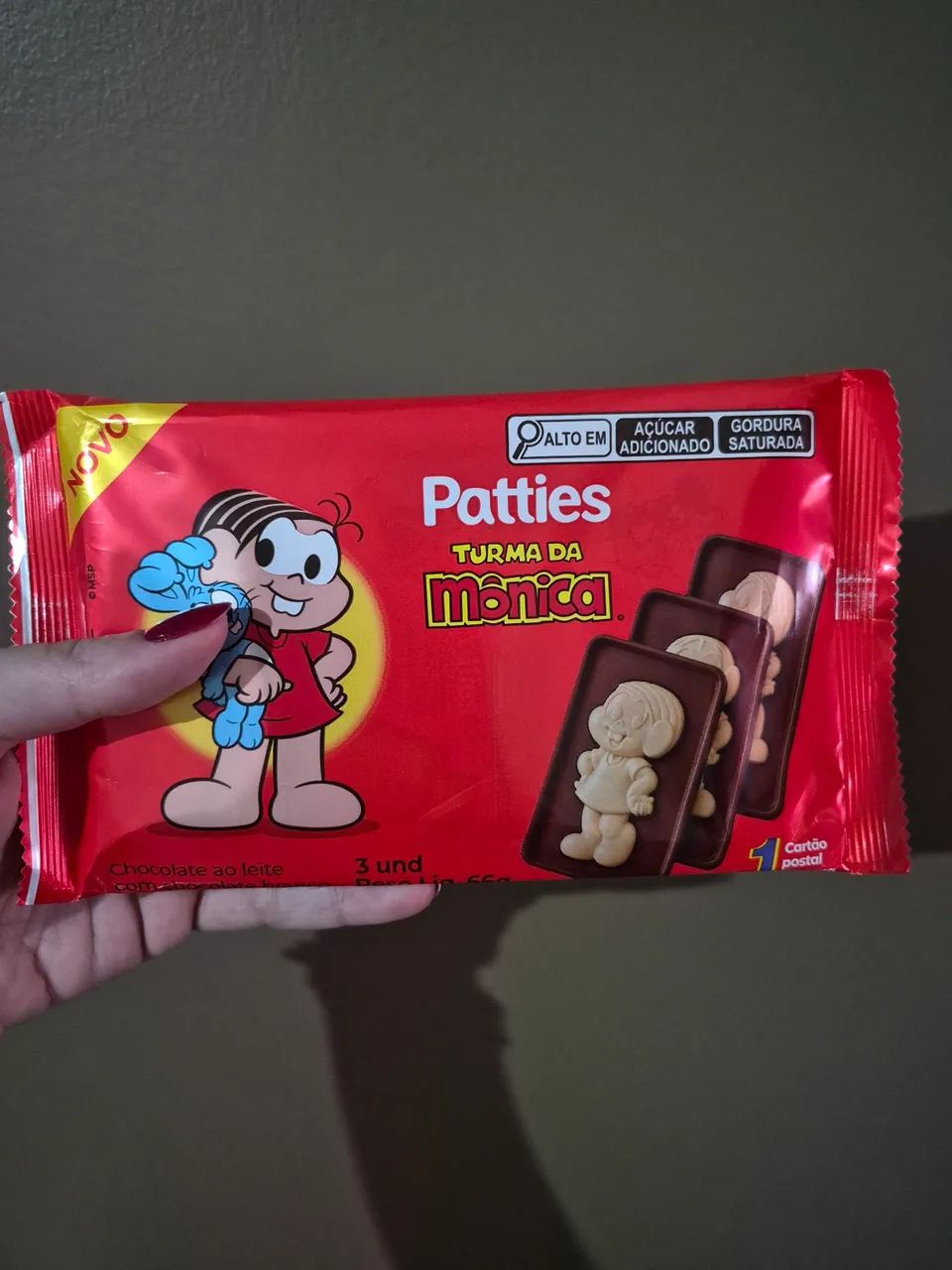 Relançamento Chocolate da Mônica 