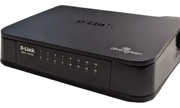 Switch D-link Des-1016a 16 Portas 10/100mbps (Usado)
