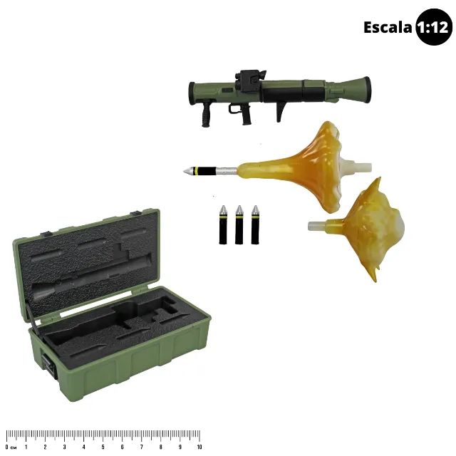 Weapon Pack November Escala 1:12 (Action Force - Valaverse) - Foto 3