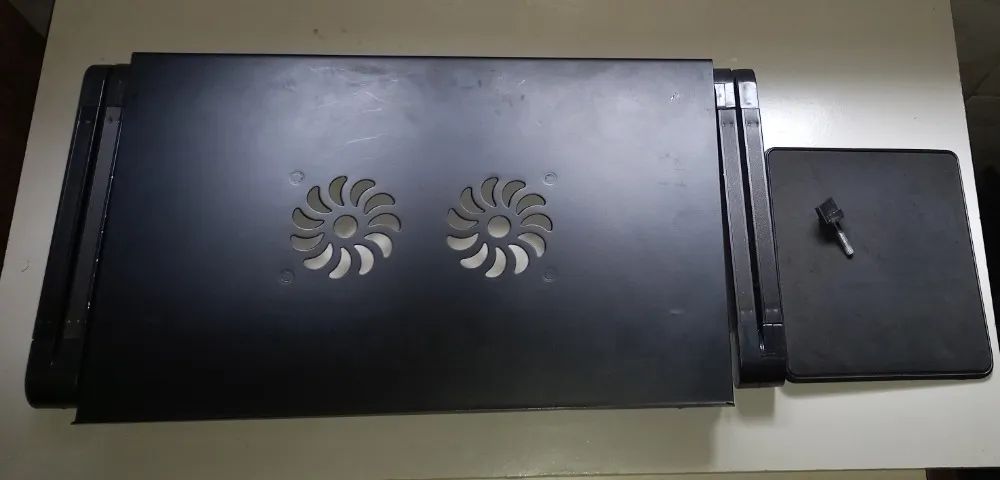 Mesa Articulada para Notebook com Cooler e Suporte de Mouse (Portátil) - Foto 3