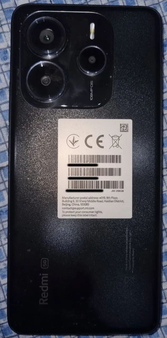REDMI NOTE 14 5G 256GB 8 GB RAM PRETO - Foto 4
