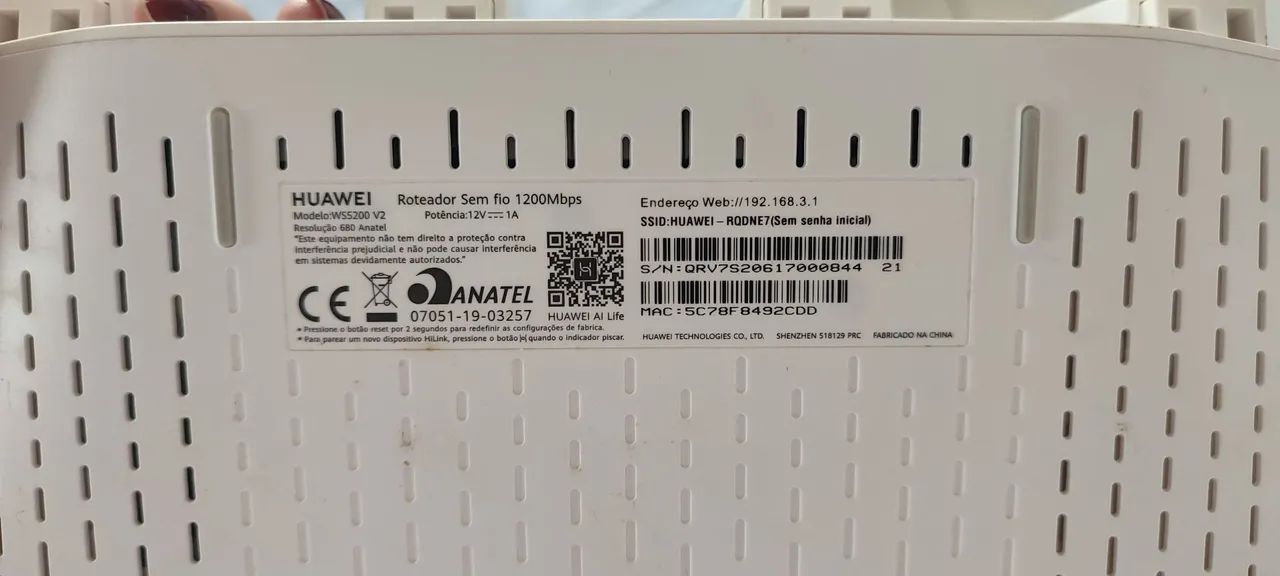Roteador Huawei WiFi WS5200 - Foto 3