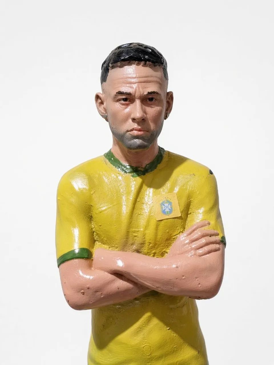 Estátua Neymar Seleção Brasil Resina - Nova - Foto 2