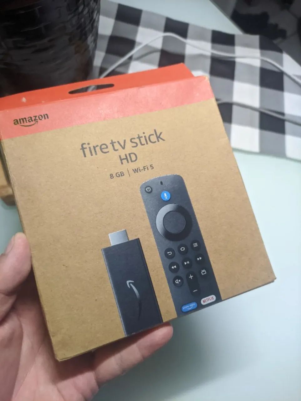Fire TV Stick HD 4ª Gen Preto 8GB 1GB WI-FI 5 (2024) - Foto 6