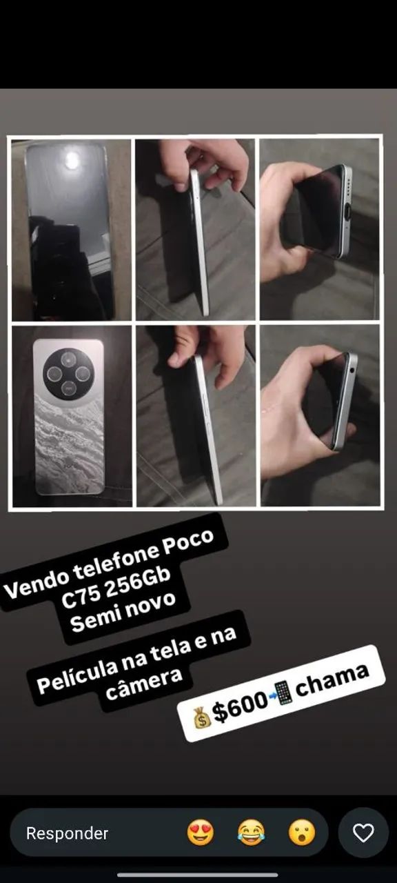 Poco C75 256GB Seminovo
