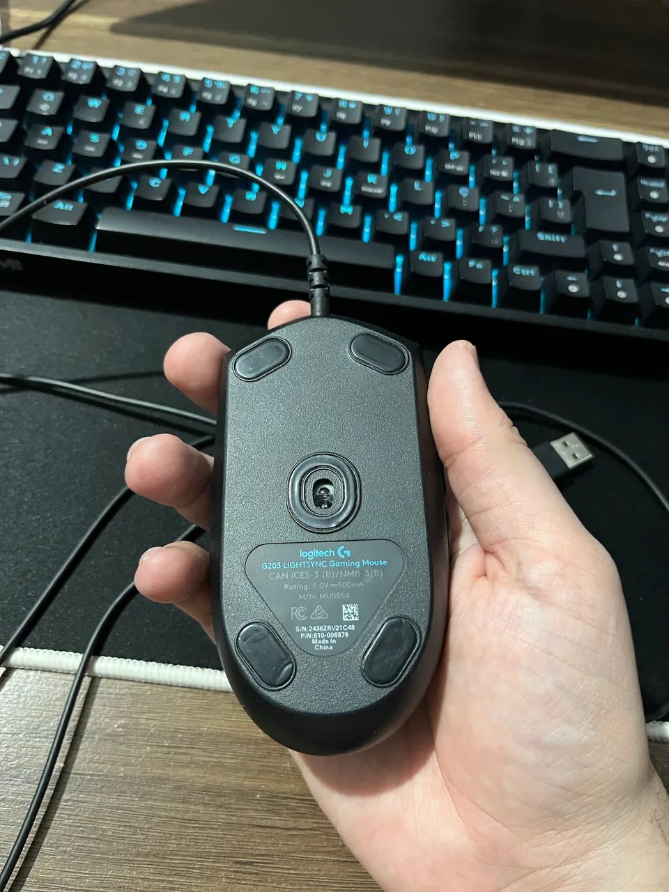 Mouse Gamer LogiTech