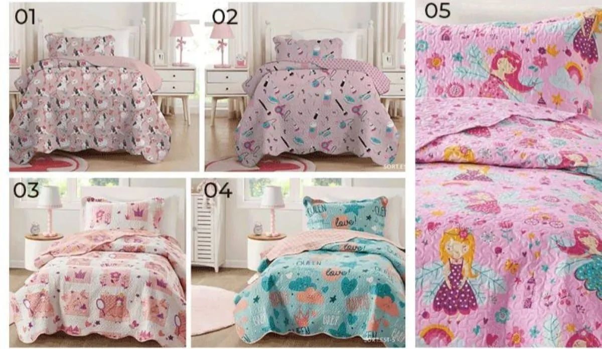 Kit cobre leito infantil estampados solteiro - Foto 2
