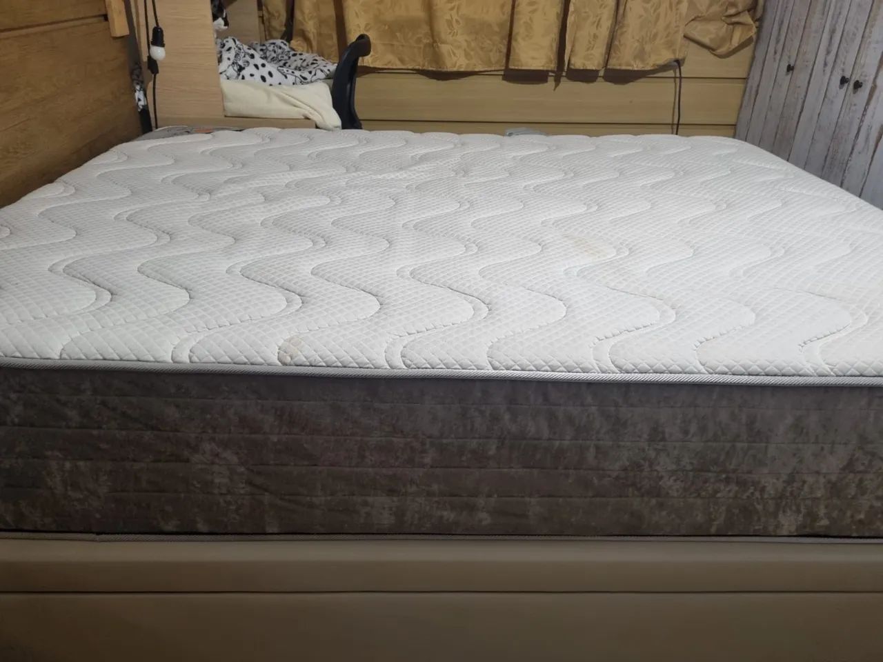 Vendo colchão ortobom queen - Foto 3