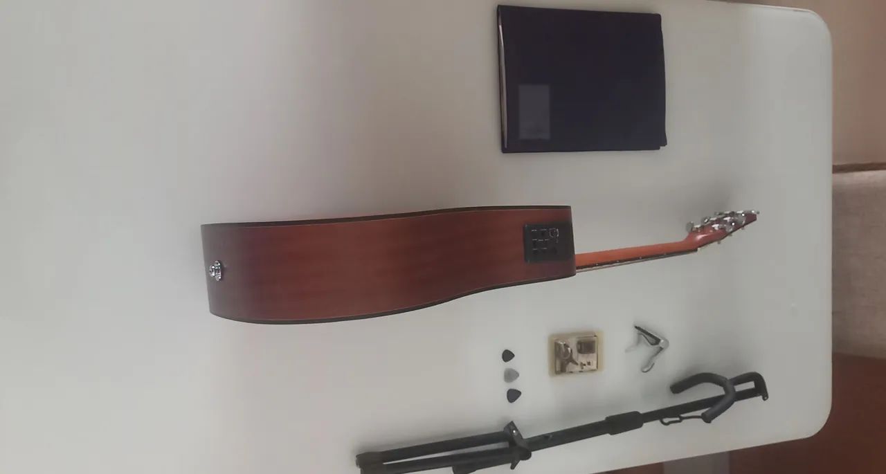 Violão stringberg elétrico. X5 music modelo SD200C NS. - Foto 2