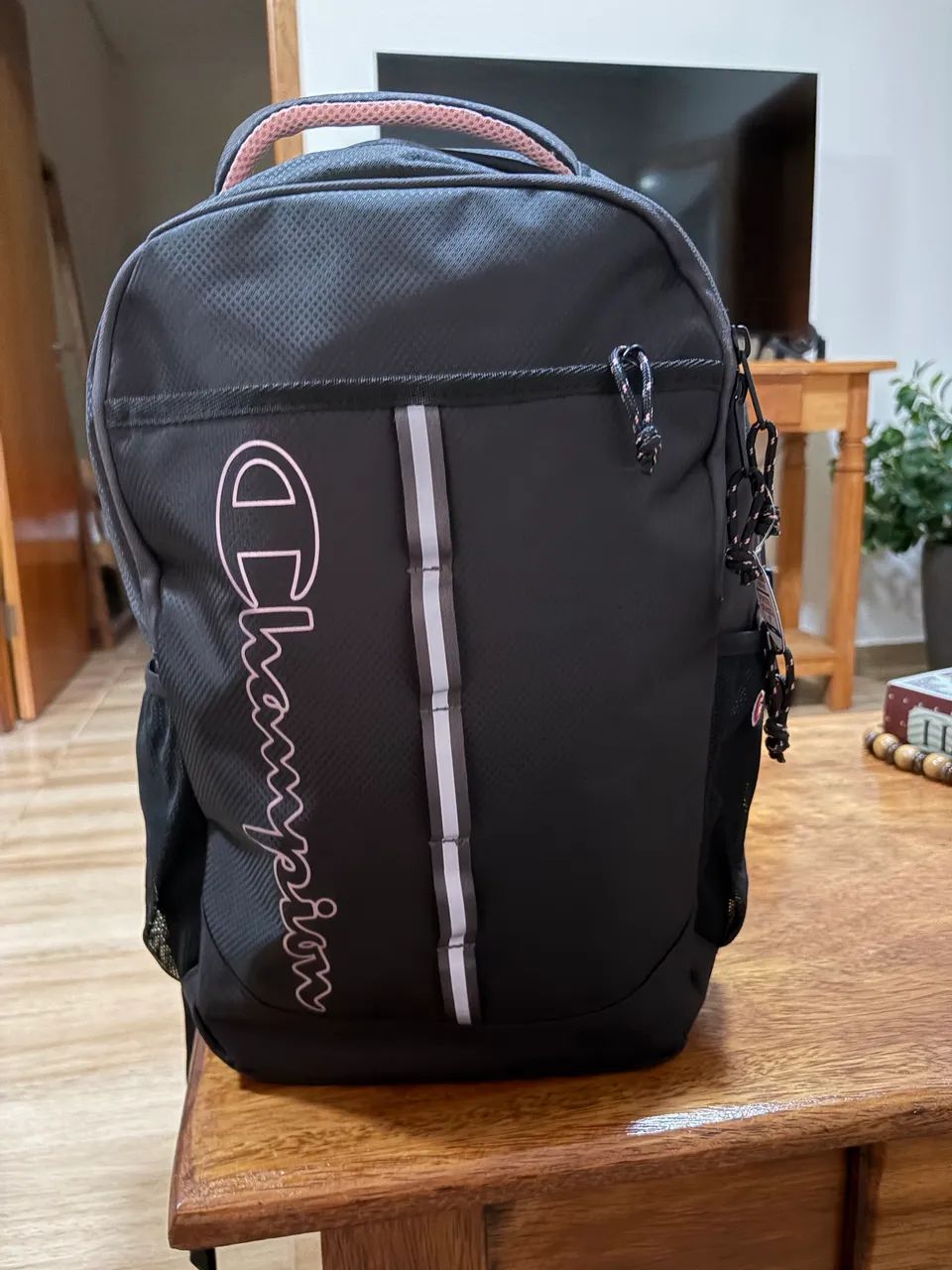 Mochila champion original preta e rosa  - Foto 2