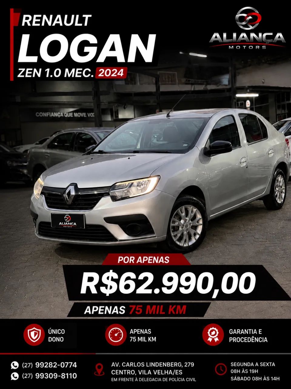 Renault Logan Dynamique Flex 1.6 16V 4P 2017