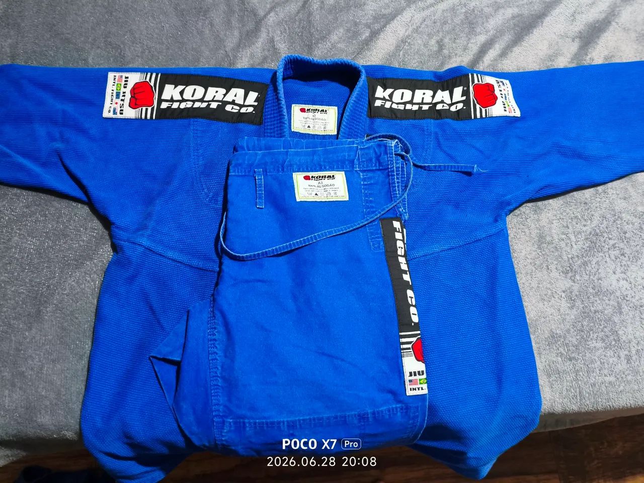 Kimono Jiu-Jitsu Koral MKM  - Foto 4
