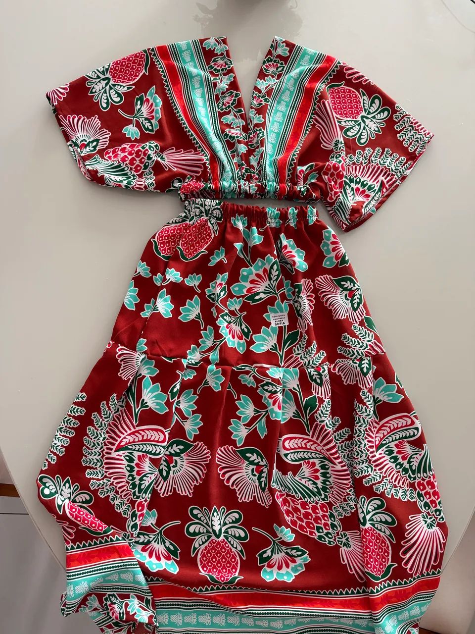 Conjuntos crepe de seda M/G  - Foto 3