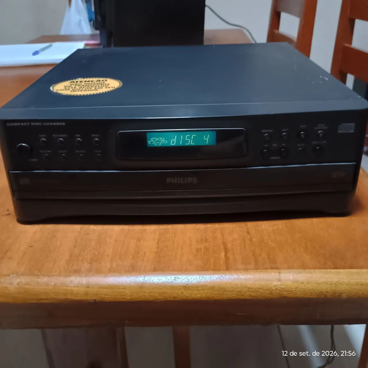 Compact Disc Changer Philips CDC 265 conserto ou retirada de peças 