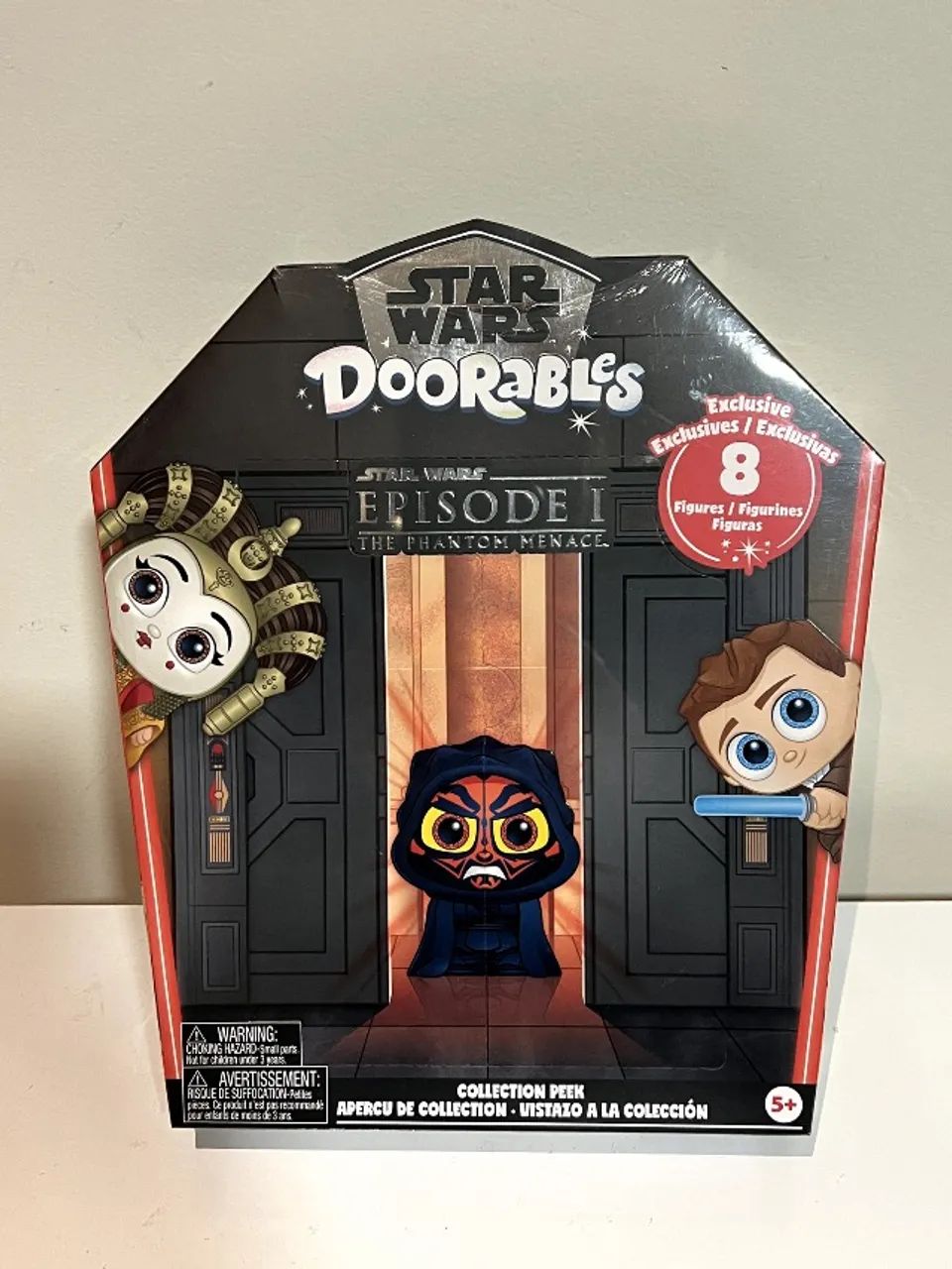 Star Wars doorables episode I the phantom menace novo e original  - Foto 2