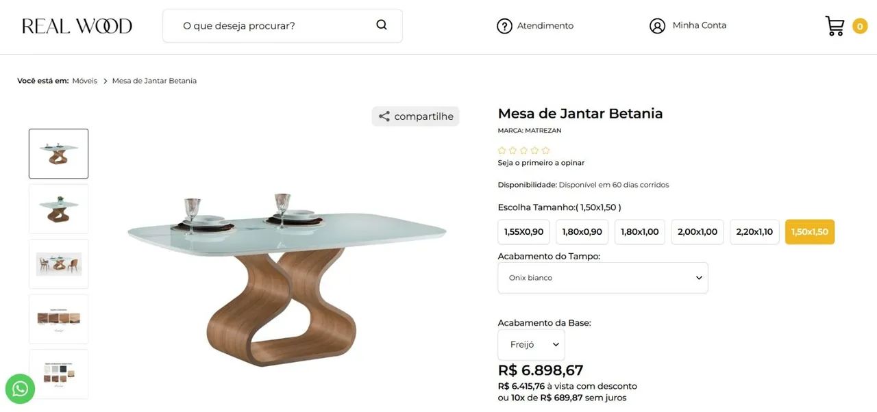 Mesa de jantar 8 cadeiras - Foto 5
