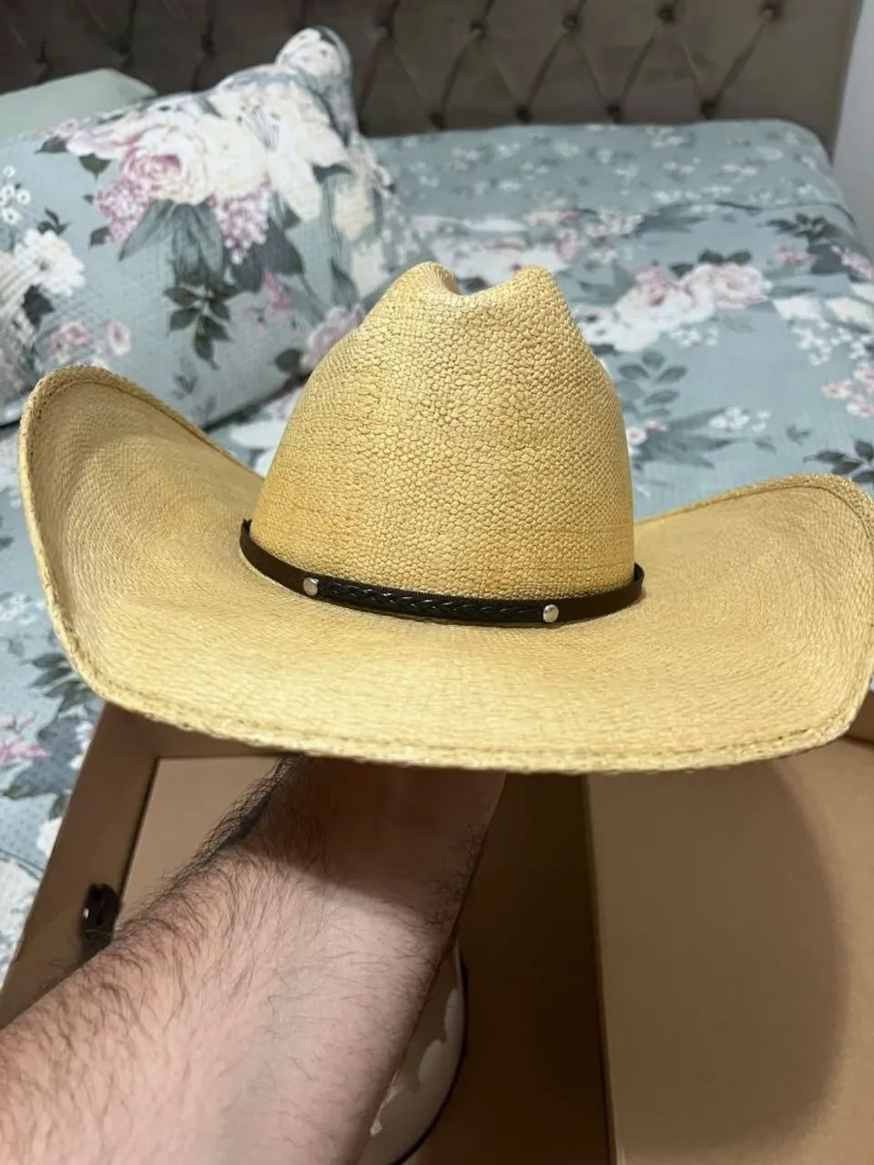 conjunto Chapéu e Bota country 
