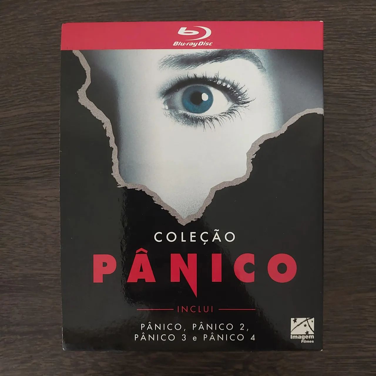 Bluray pânico (scream) - box imagem filmes - Raríssimo 