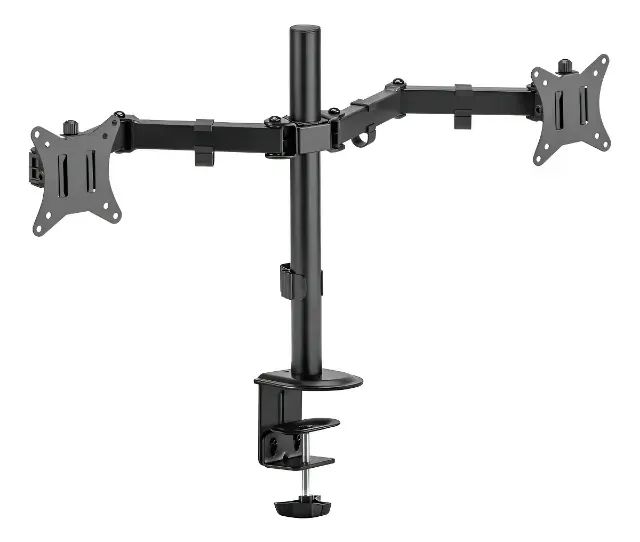 Suporte Articulado para 2 Monitores 10" a 27" Polegadas *NOVO* - Foto 2