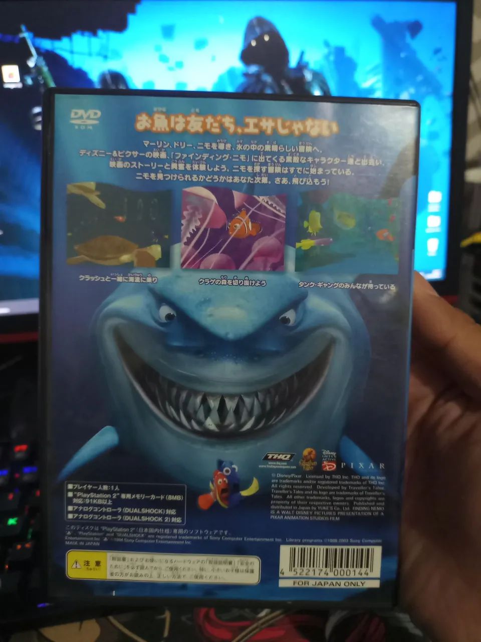 Procurando Nemo ps2 original japones  - Foto 2