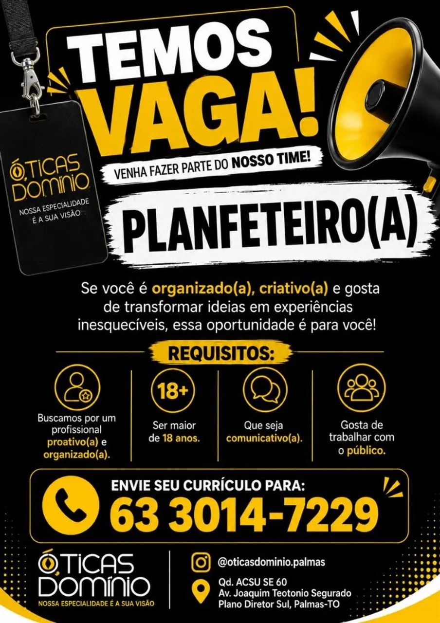 Vaga de emprego 