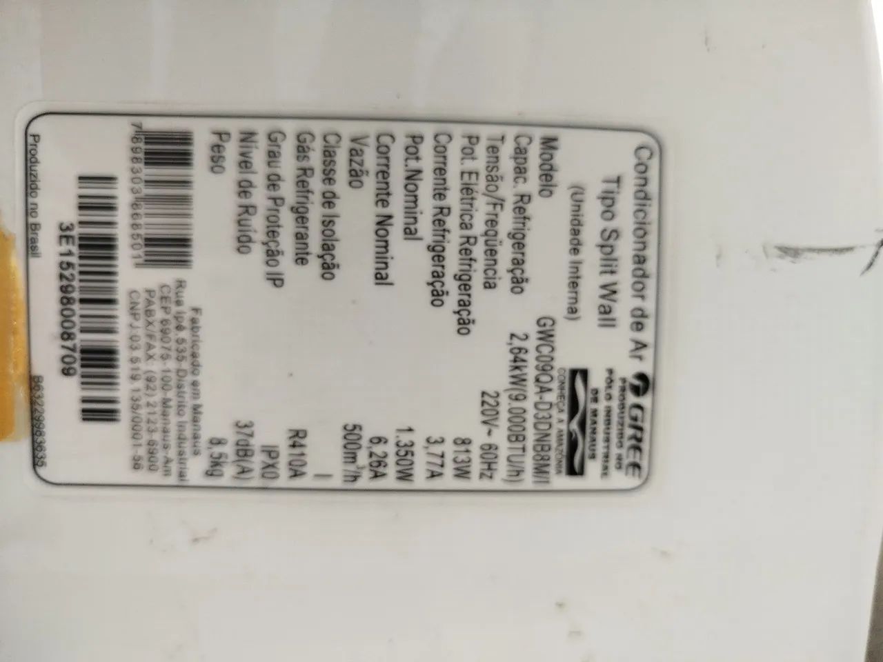 Ar-condicionado gree 9.000 BTUs inverter  - Foto 4