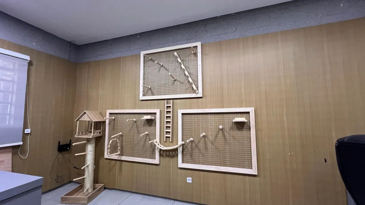 Acessório para pets, poleiro para pássaros 