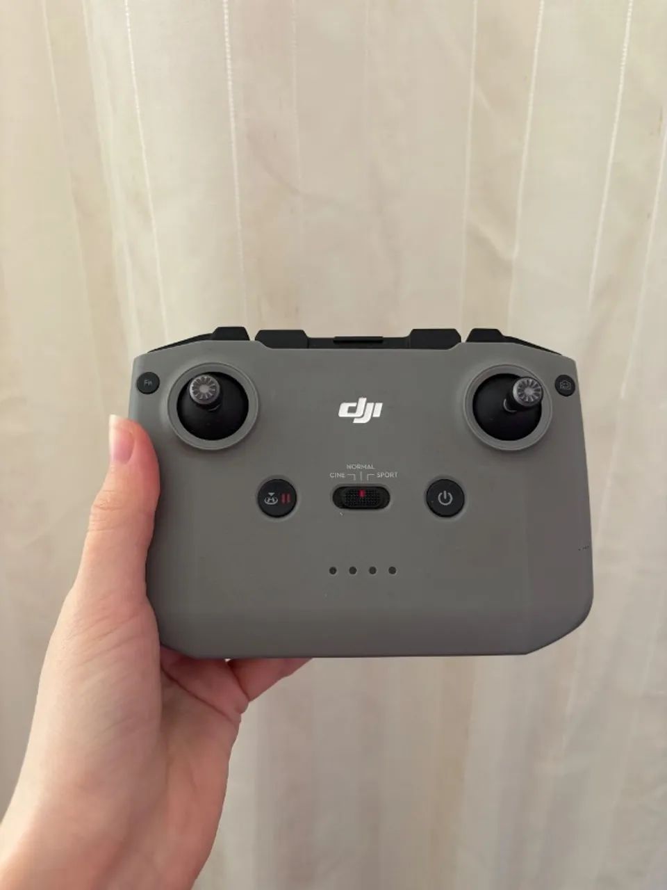 Vendo controle sem tela