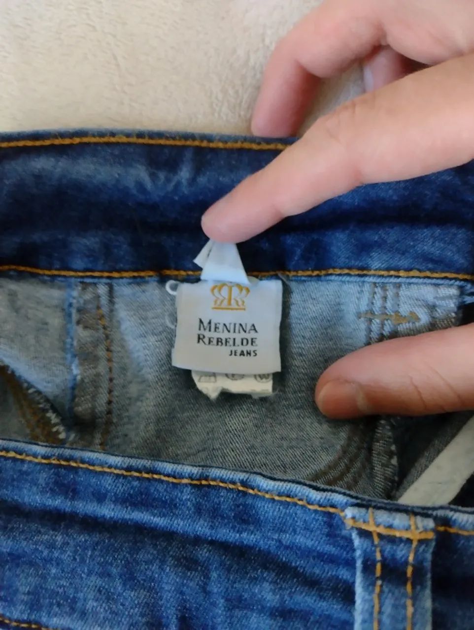 Calça Jeans Menina Rebelde - Tamanho 46 - Foto 4